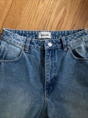 ROLLA'S Men's Light Blue Relaxed Denim Jeans
